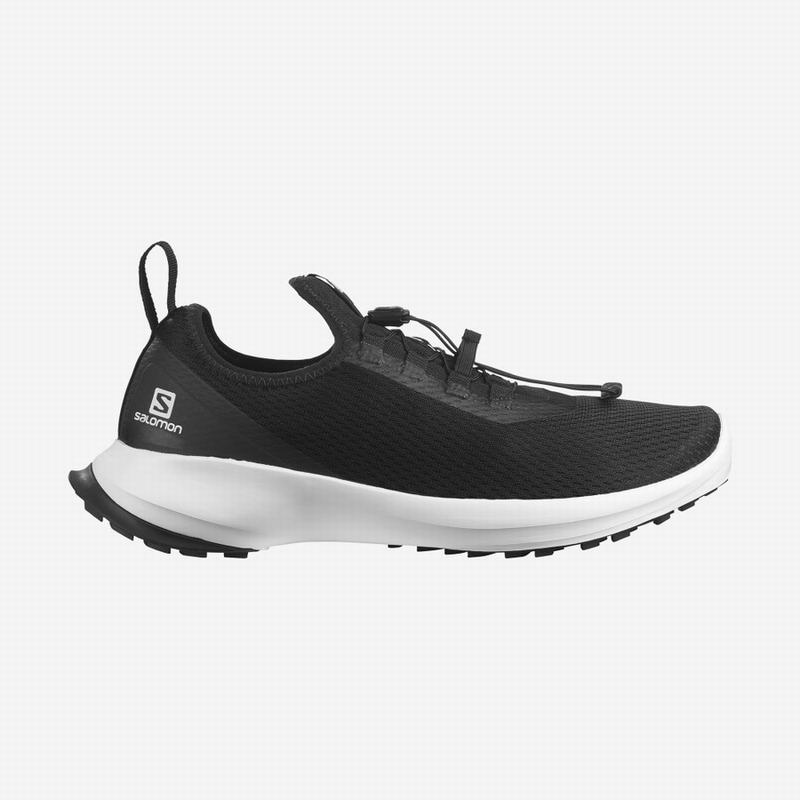 SALOMON SENSE FEEL 2 Philippines - Men's Trail Running Shoes - Black/White | 167820-QBC